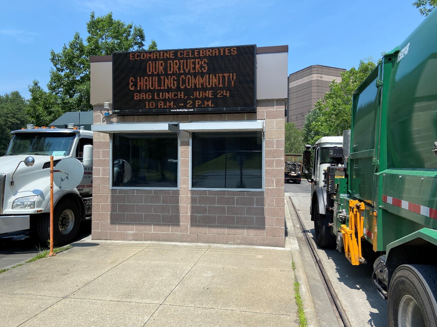 to celebrate waste and recycling hauling community, focus on